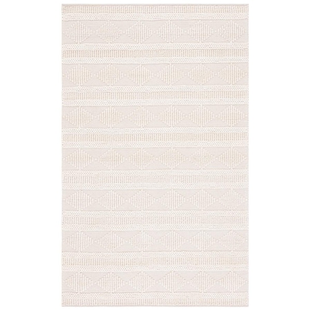 Safavieh 8 x 10 ft. Natura Hand Woven Rectangle Area Rug, Ivory & Grey NAT210A-8